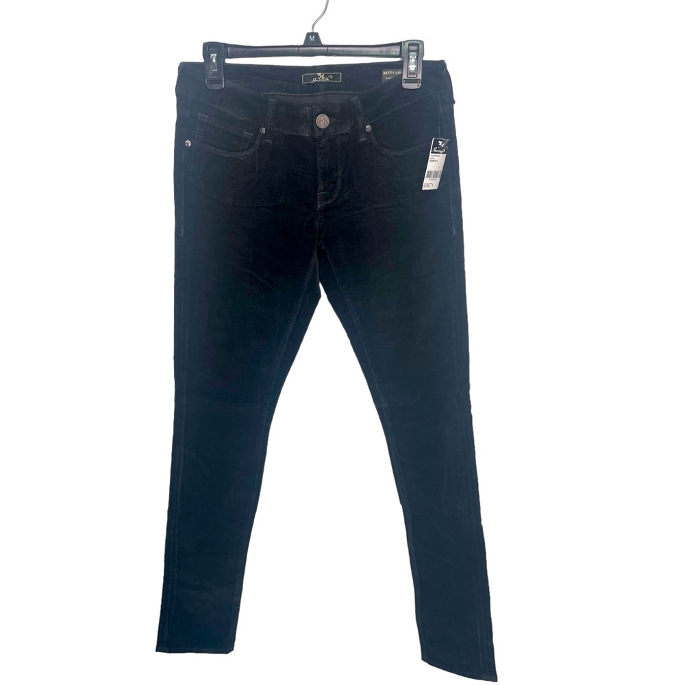 Heritage Black Brushed corduroy, Betty Lou skinny woman’s pants Size‎ 26 NWT